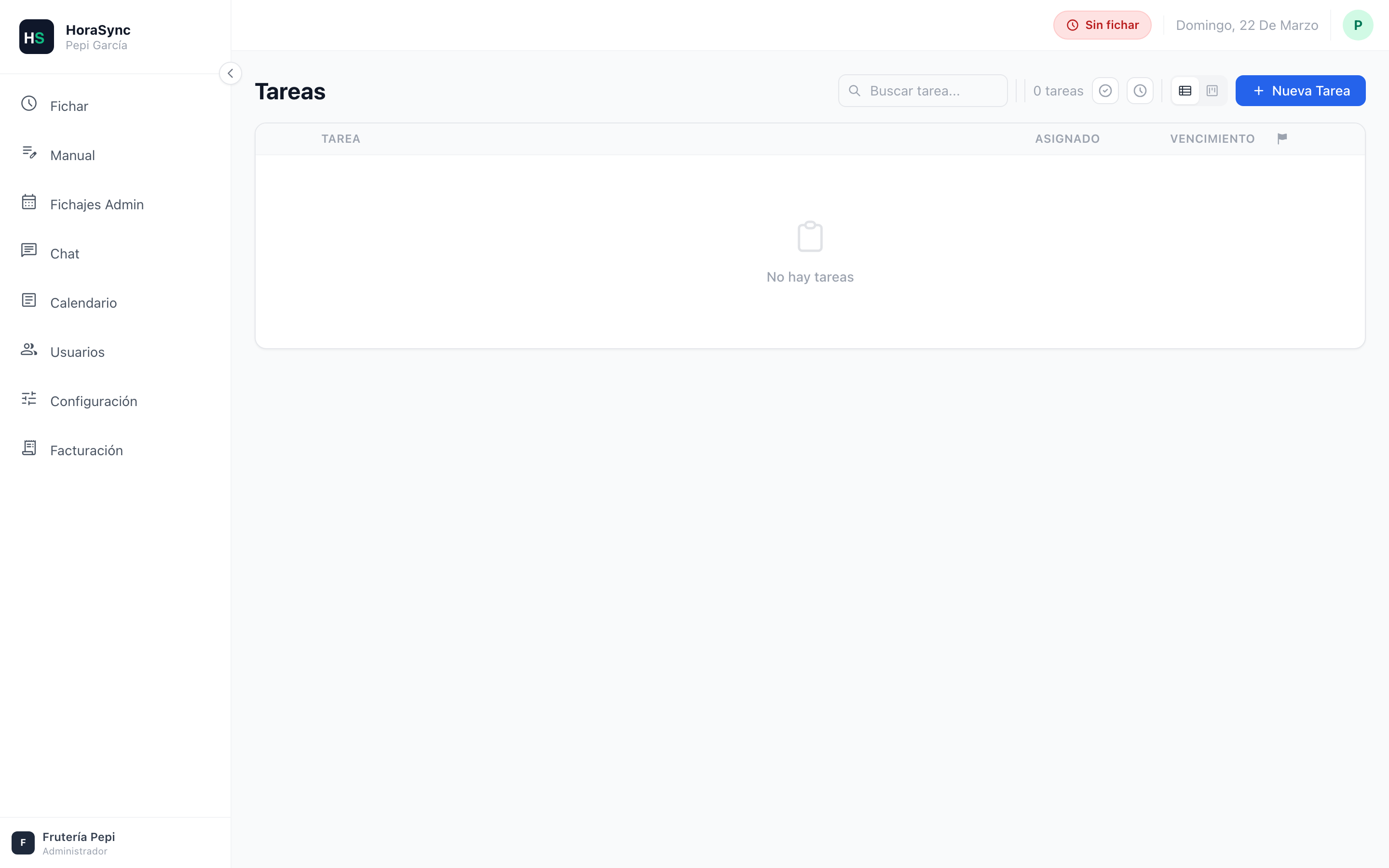 Gestión de tareas Kanban